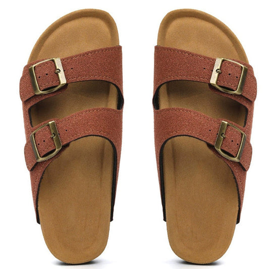 Red-brown flat anti-slip