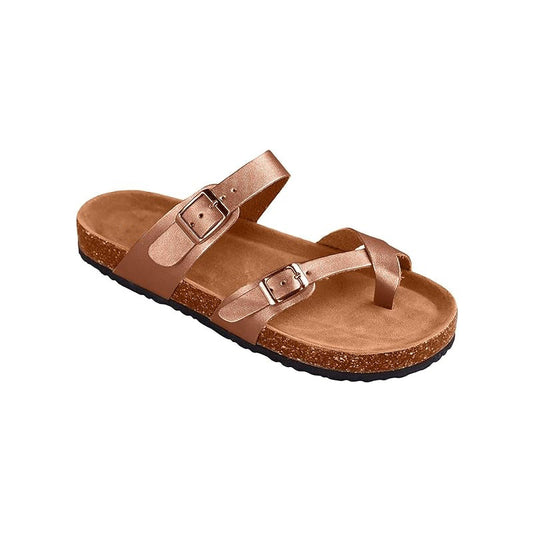 New Rose Gold Toe Ring Sandals