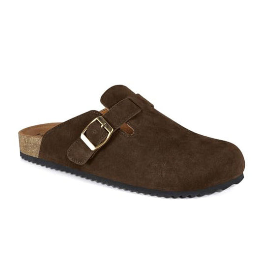 Coffee Suede Leather